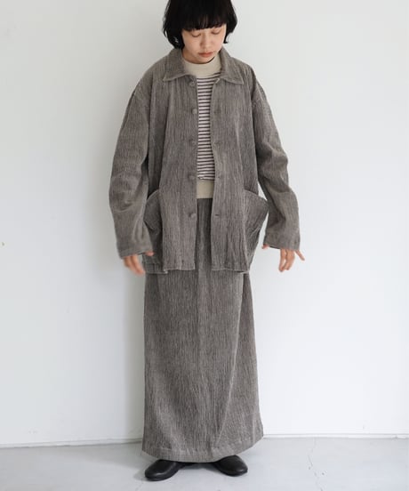 kéngo / comfort corduroy 4-pockets skirt (2 COLORS)