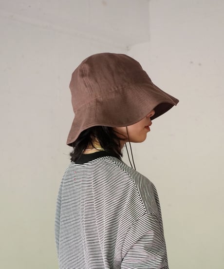 MEYAME / LINEN HAT MADE BY NINE TAILOR (2 COLORS)