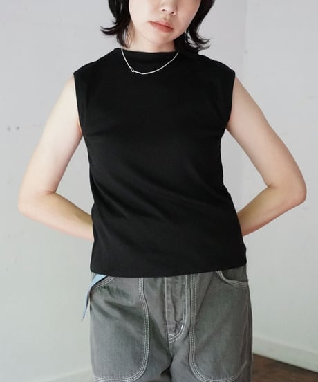 MEYAME / SOFT RIB SLEEVELESS (3 COLORS)