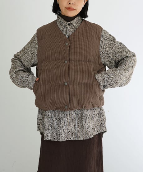 KLOKE / STATIC QUILTED DOWN VEST (2 SIZES)