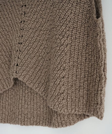 ONICA / Slub bubble Vest (BEIGE)