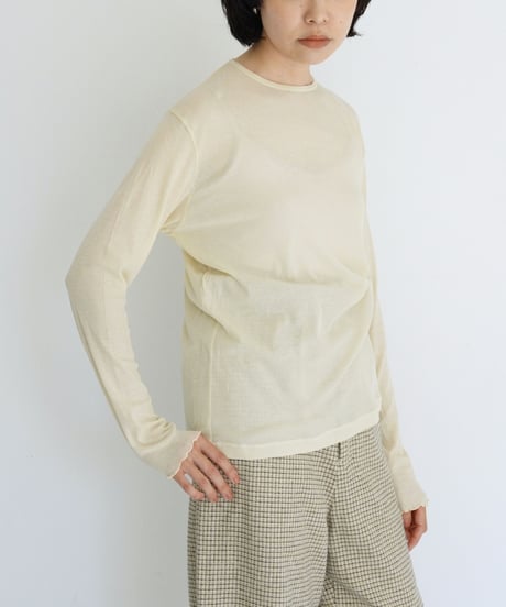 YULA / TORORI SHEER INNER (26AW)