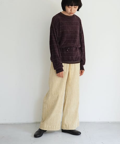 JöICEADDED / Velour Knit Sweater (2 COLORS)
