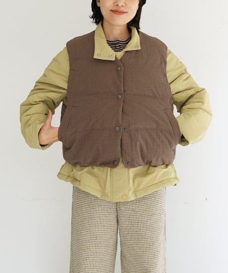 KLOKE / STATIC QUILTED DOWN VEST (2 SIZES)
