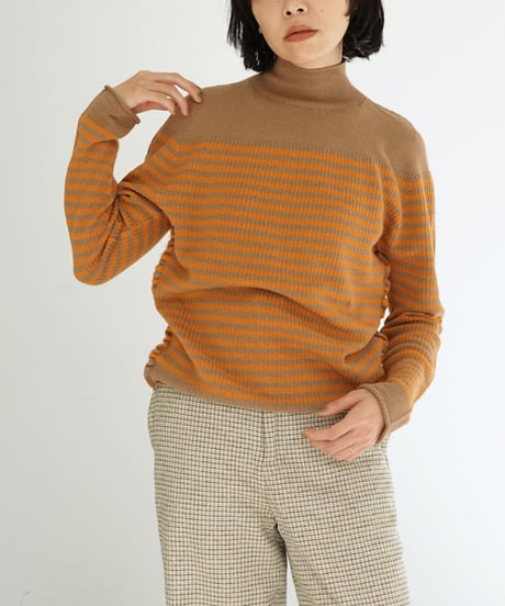 ONICA / Stripe Turtleneck Top (3 COLORS)