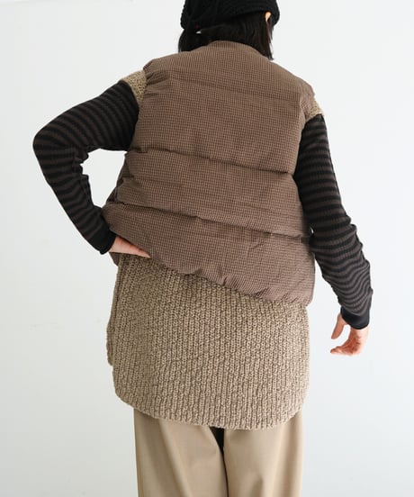 KLOKE / STATIC QUILTED DOWN VEST (2 SIZES)