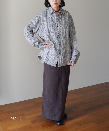 Suno & Morrison / SILK VISCOSE BOUCLE SHIRTS (2 SIZE)