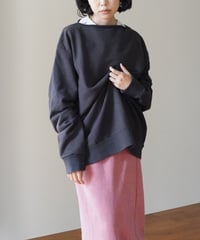 kéngo / slash neck sweat “loose” (2 COLORS)