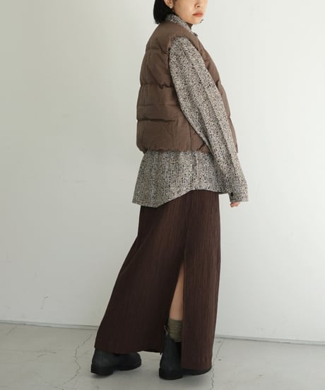 KLOKE / STATIC QUILTED DOWN VEST (2 SIZES)