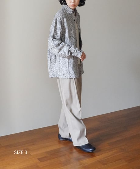 Suno & Morrison / SILK VISCOSE BOUCLE SHIRTS (2 SIZE)