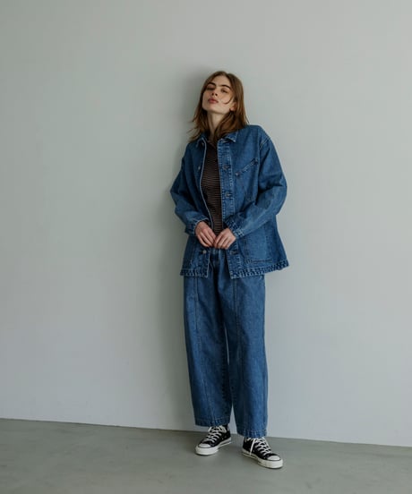 MEYAME / DENIM COVERALL