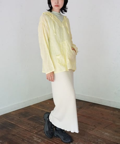 MEYAME / STRIPED LIGHT PARKA (2 COLORS)