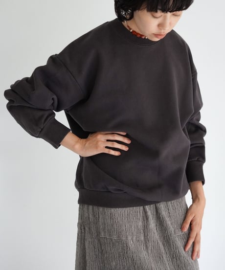 MEYAME / SWITCHING PATTERN SWEAT (BRUSHED LINING) - (3 COLORS)