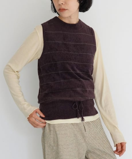 JöICEADDED / Velour Tank Top (2 COLORS)