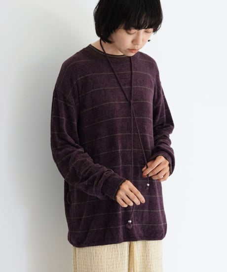 JöICEADDED / Velour Knit Sweater (2 COLORS)