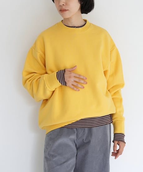 MEYAME / SWITCHING PATTERN SWEAT (BRUSHED LINING) - (3 COLORS)