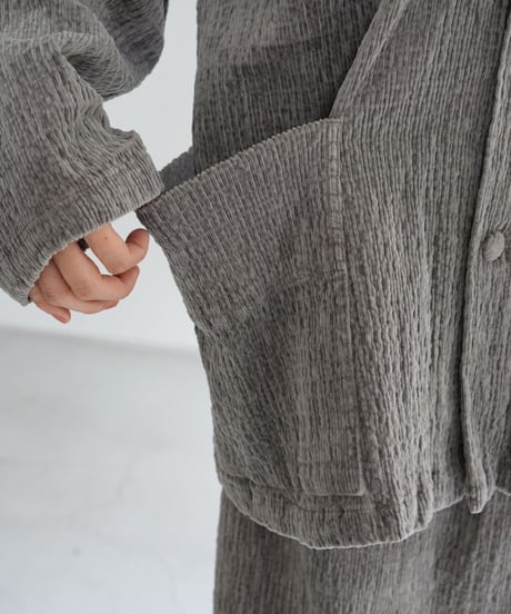 kéngo / comfort corduroy big 2-pockets jacket (2 COLORS)