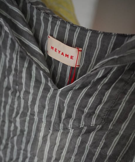 MEYAME / STRIPED LIGHT PARKA (2 COLORS)
