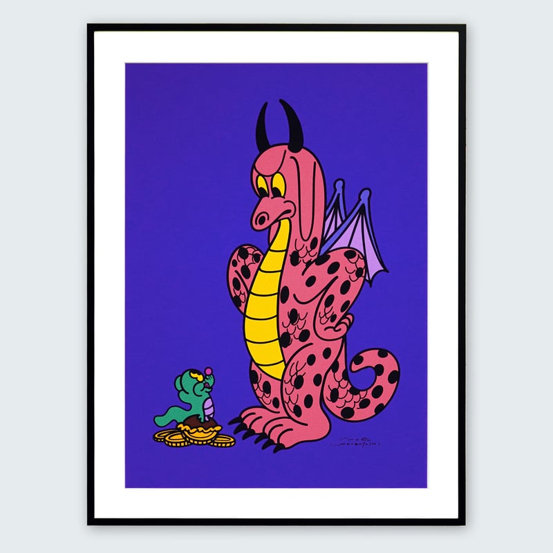 若林 萌 『 コインチョコを返せ 』直筆サイン入り複製原画 | LIN gallery