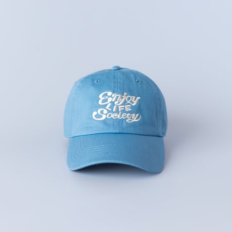 若林萌 キャップ『 Enjoy LIFE Society 』/ スカイブルー
