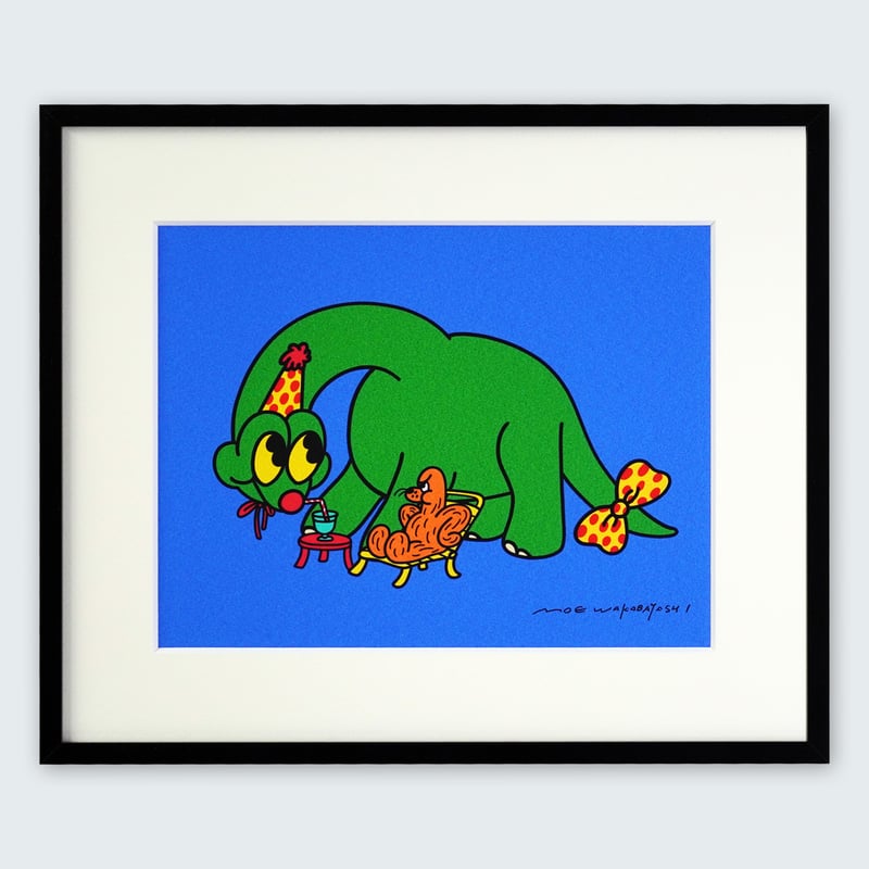若林 萌 『 水分補給 』直筆サイン入り複製原画 | LIN gallery