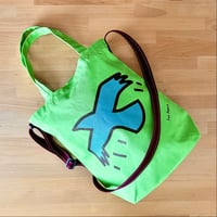 キャンバストート2Way DOVE  Lime