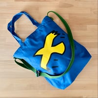 キャンバストート2Way DOVE  Blue