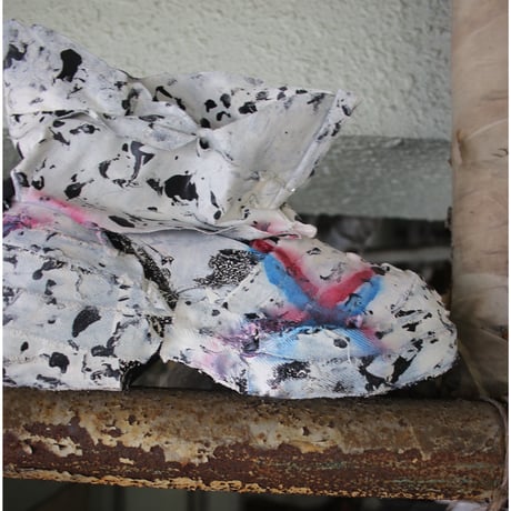 SCAB BOOTS — WHITE COLORFUL PAINT