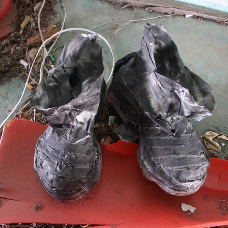 SCAB BOOTS — GRAY PAINT