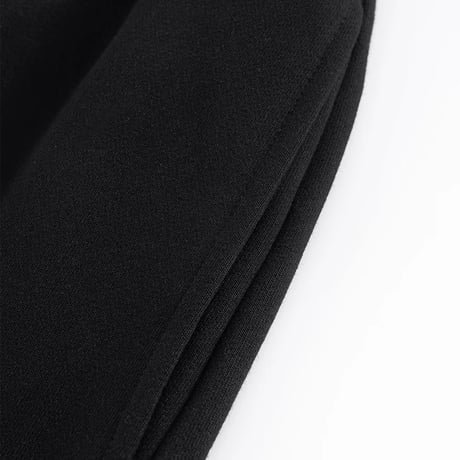 【 Unknown 】Black X Red Cross Rhinestone Jogger