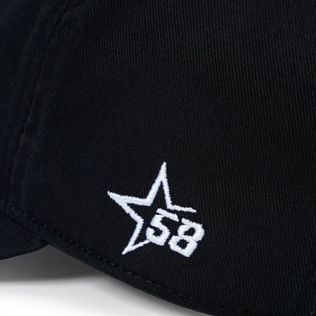【 Sup Baby 】Embroidery Logo Cut-Off Brim Cap