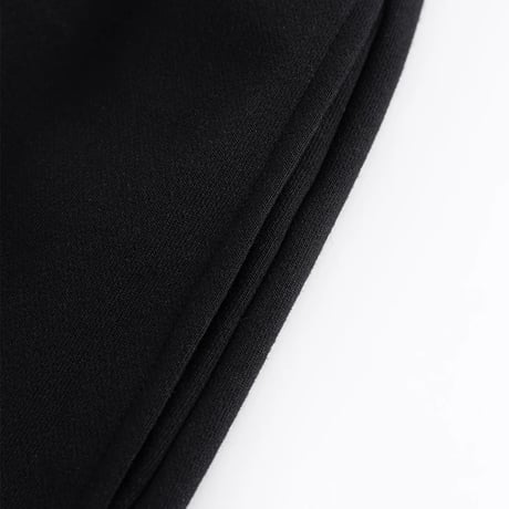 【 Unknown 】Black X Purple Cross Rhinestone Jogger