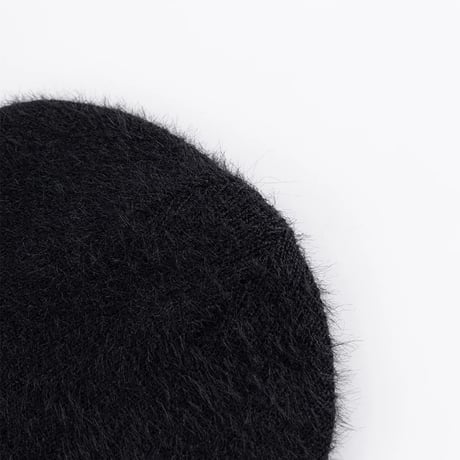 【 SUPPLIER 】Triple Cross Shaggy Knit Beanie