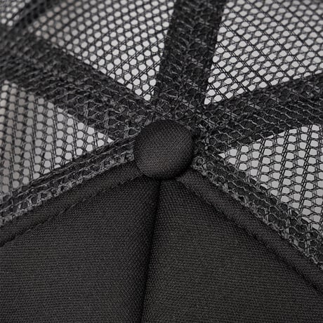 【 SUPPLIER 】Multiple Cross Leather Patch Mesh Cap