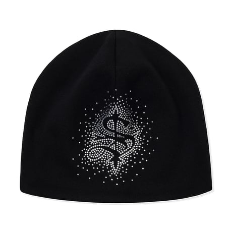 【 SUPPLIER 】Spray Cross Rhinestone Beanie
