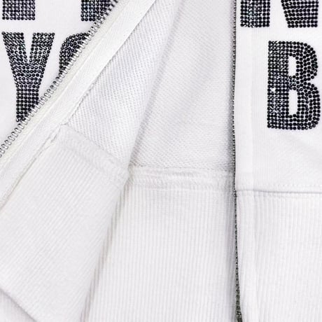【 Sup Baby 】Not Your Baby Cropped Zip Hoodie