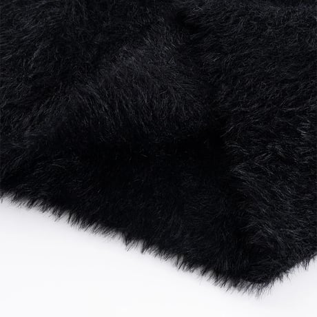 【 Sup Baby 】Baby Cross Cropped Mohair Knit Women'S