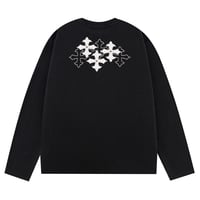 【 SUPPLIER 】Multiple Cross Thermal Long Sleeve Tee