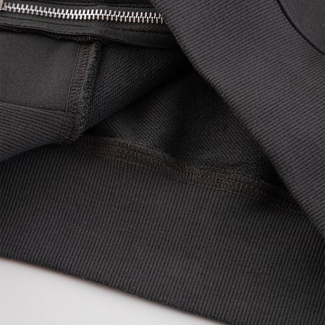 【 SUPPLIER 】Multiple Cross Leather Patch Zip Hoodie