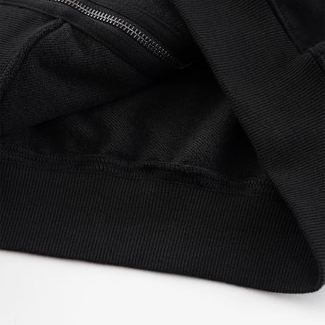 【 SUPPLIER 】Faux Fur Cross Zip Hoodie