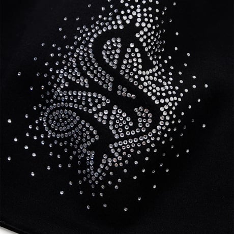 【 SUPPLIER 】Spray Cross Rhinestone Beanie