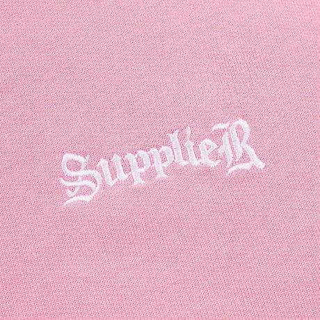 【 SUPPLIER 】Spray Cross Rhinestone Zip Hoodie