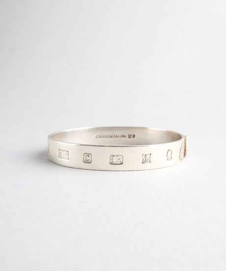 1977 England Birmingham / Hallmarked Bangle / Silver 925