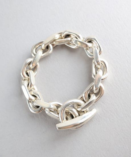 1997 Denmark /  Georg Jensen × Hans Hansen Anchor Chain Bracelet / Silver 925