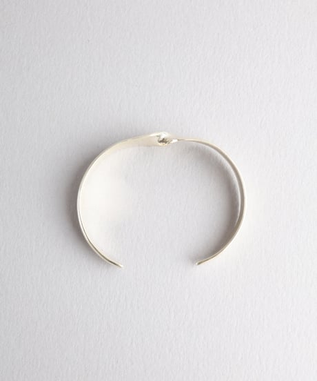 Modernist Twist Cuff Bracelet / Silver 925