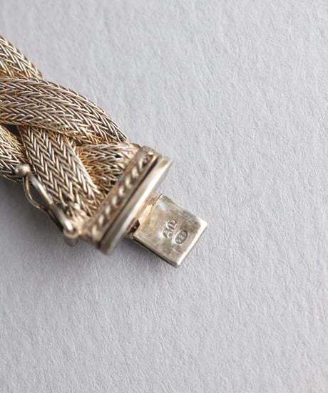 1975 Braided Bracelet / Silver 925