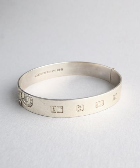 1977 England Birmingham / Hallmarked Bangle / Silver 925