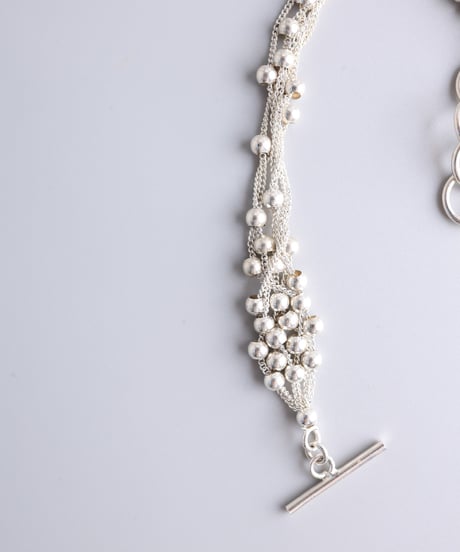 Multi Chain Bracelet / Silver 925