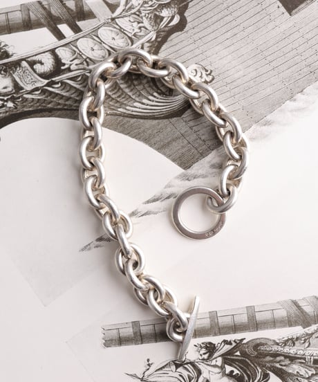 c.1950–60 Denmark Anchor Chain Bracelet / Sterling Silver
