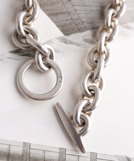 c.1950–60 Denmark Anchor Chain Bracelet / Sterling Silver